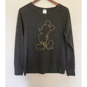 Disney Mickey Mouse Embroidered Sweatshirt